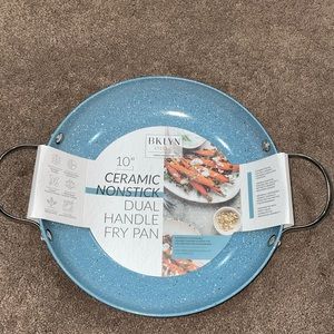 Brooklyn Steel Co. 10" ceramic dual handle fry pan
